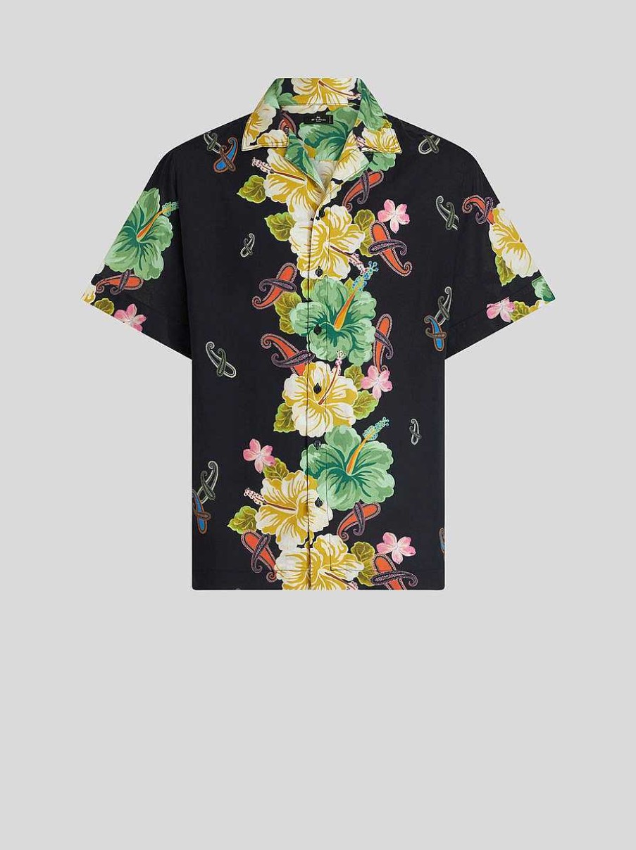 ETRO Floral Paisley Bowling Shirt | Shirts