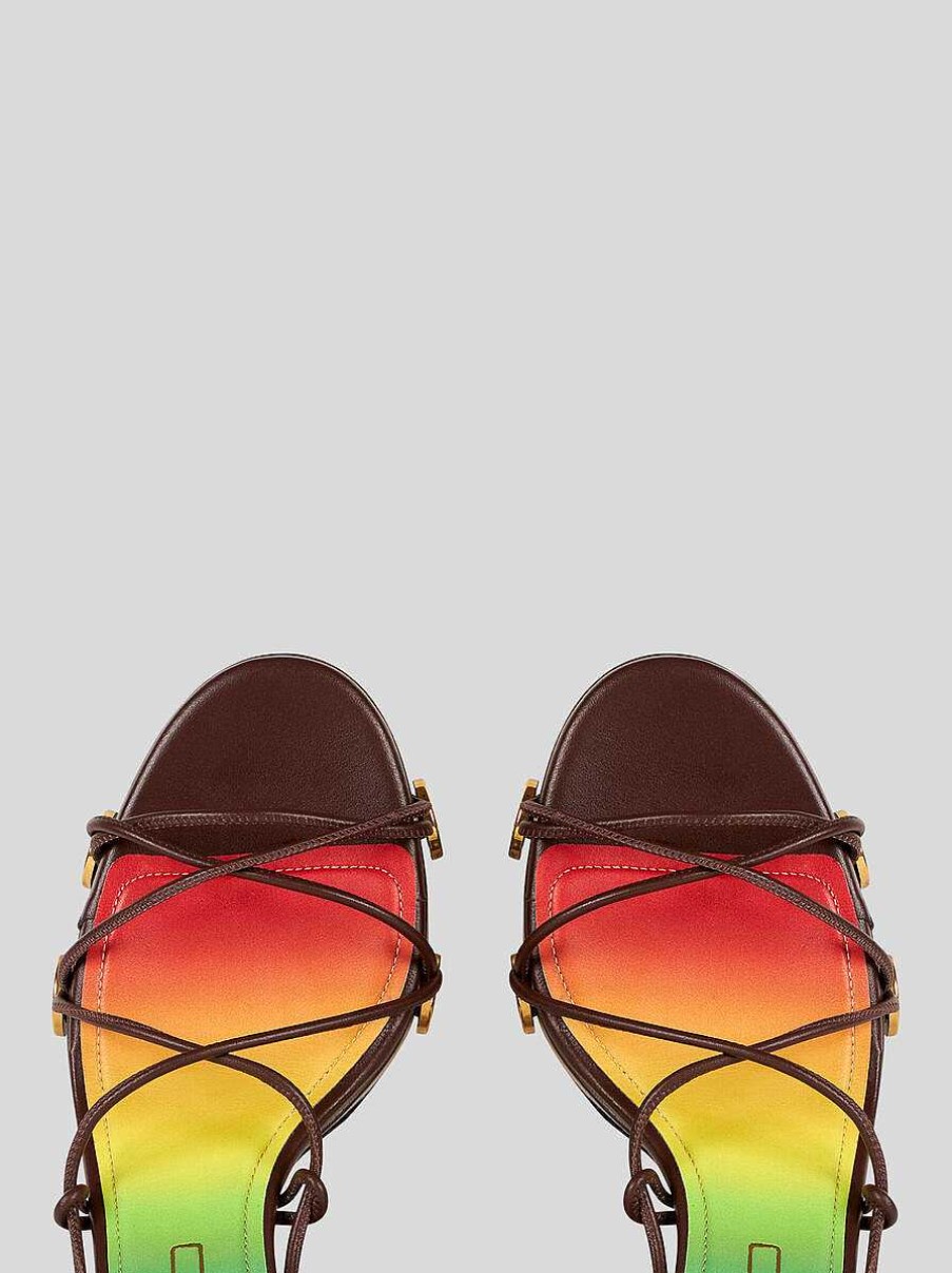 ETRO Platform Sandals With Straps And Studs | Sandals And Clogs