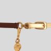 ETRO Leather Belt With Chain And Medallion | Belts