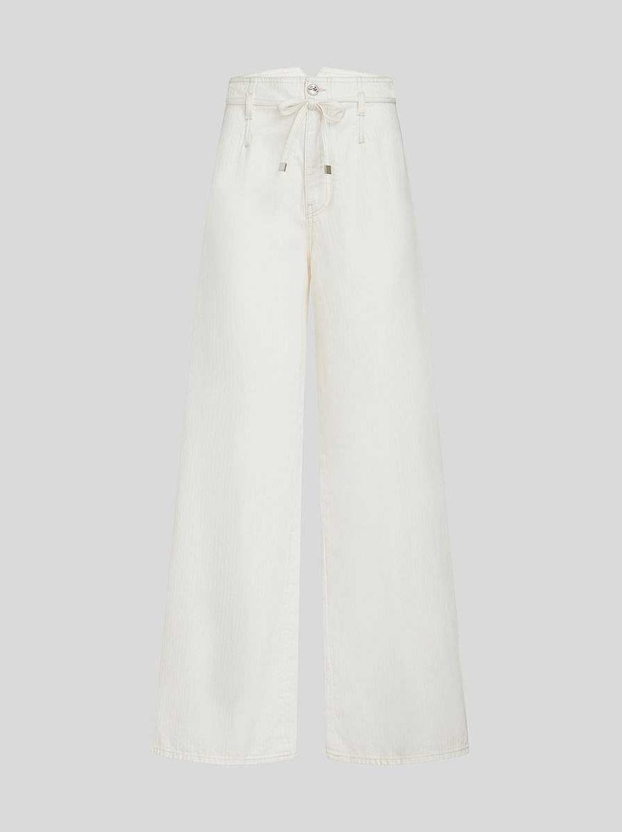 ETRO Culotte Jeans With Belt | Denim