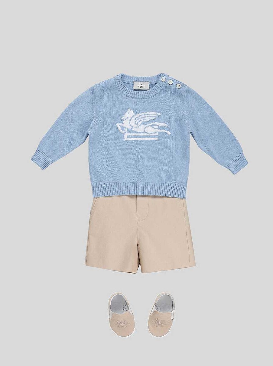 ETRO Baby Jumper With Pegaso Detail | Baby Boy 12-36 Months