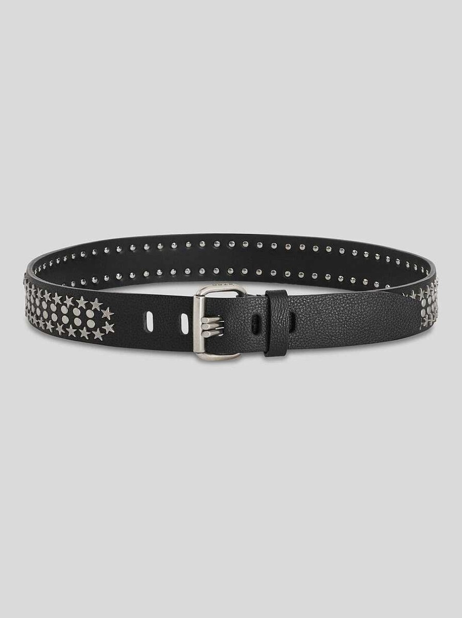 ETRO Leather Belt With Studs | Belts