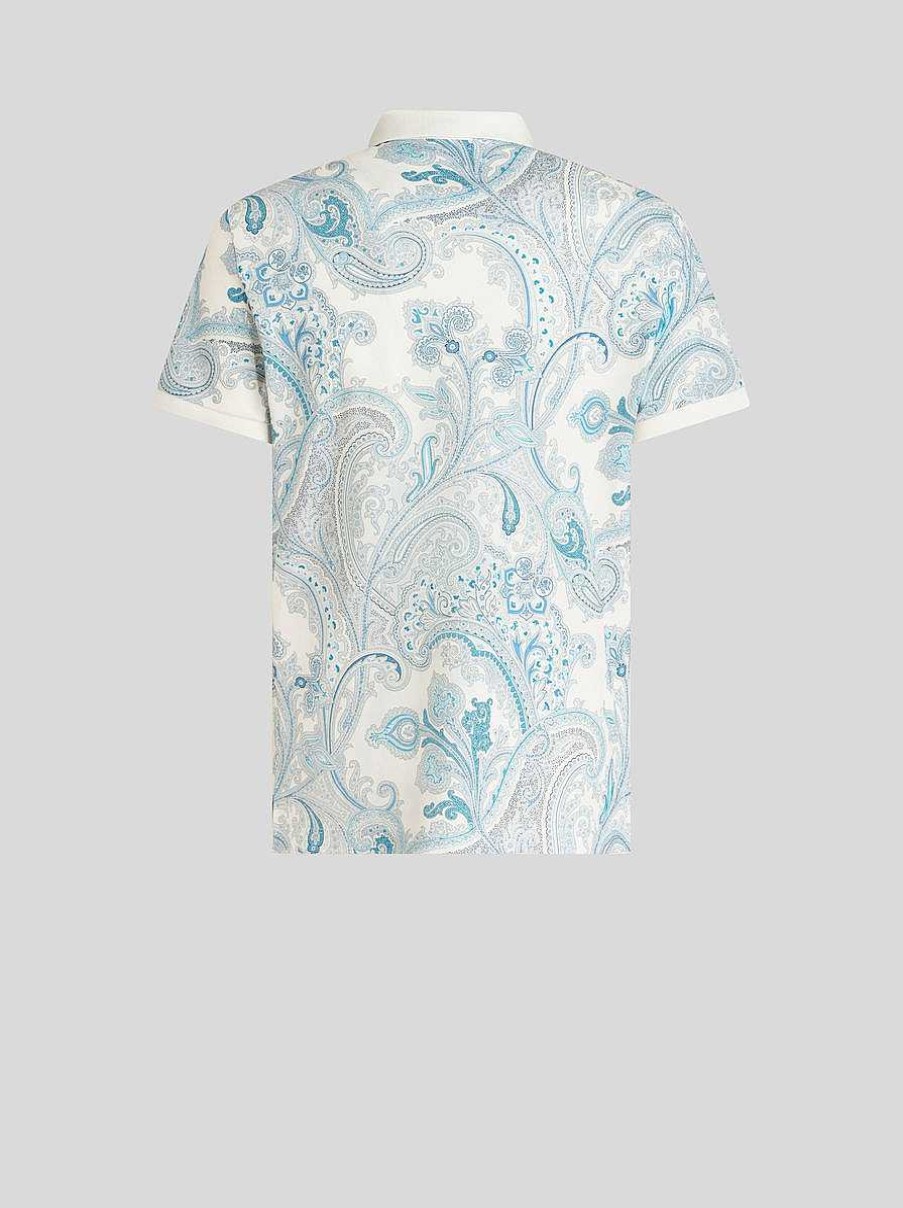 ETRO Ornamental Paisley Polo Shirt | Polo Shirts