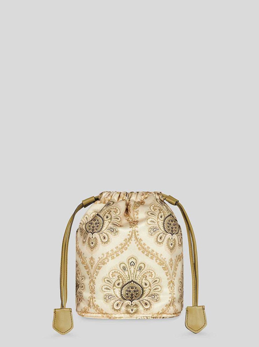 ETRO Printed Satin Pouch | Handbags And Clutch Bags