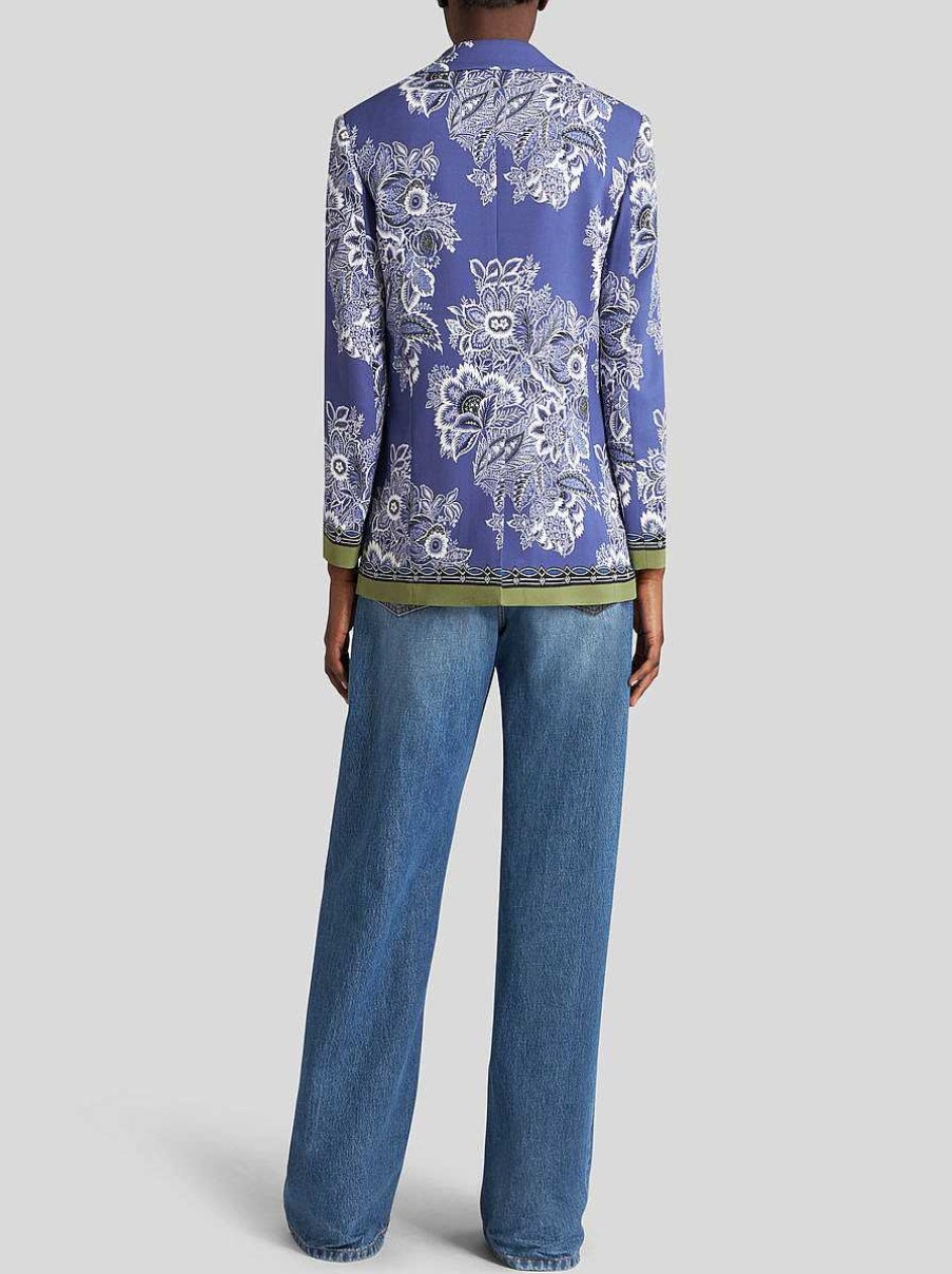 ETRO Printed Cady Jacket | Jackets