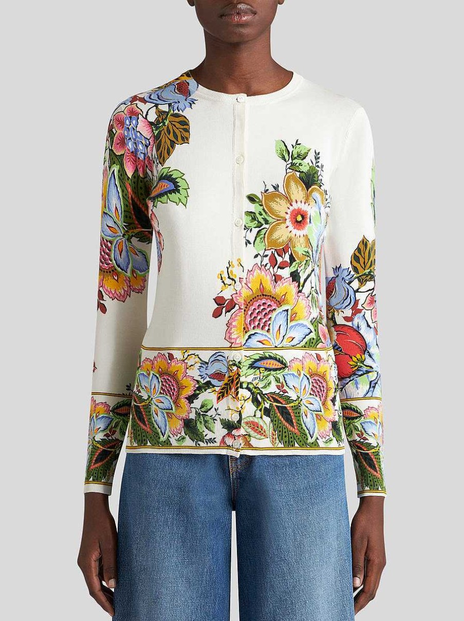 ETRO Ed Bouquet Cardigan | Knitwear