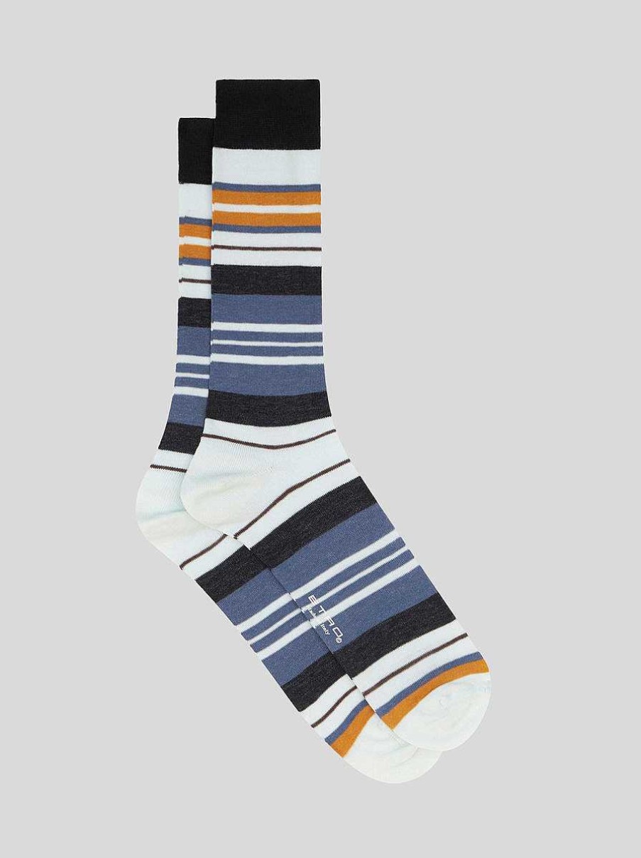 ETRO Striped Jacquard Socks | Socks