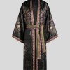 ETRO Silk Jacquard Kesa Robe With Belt | Coats And Outerwear