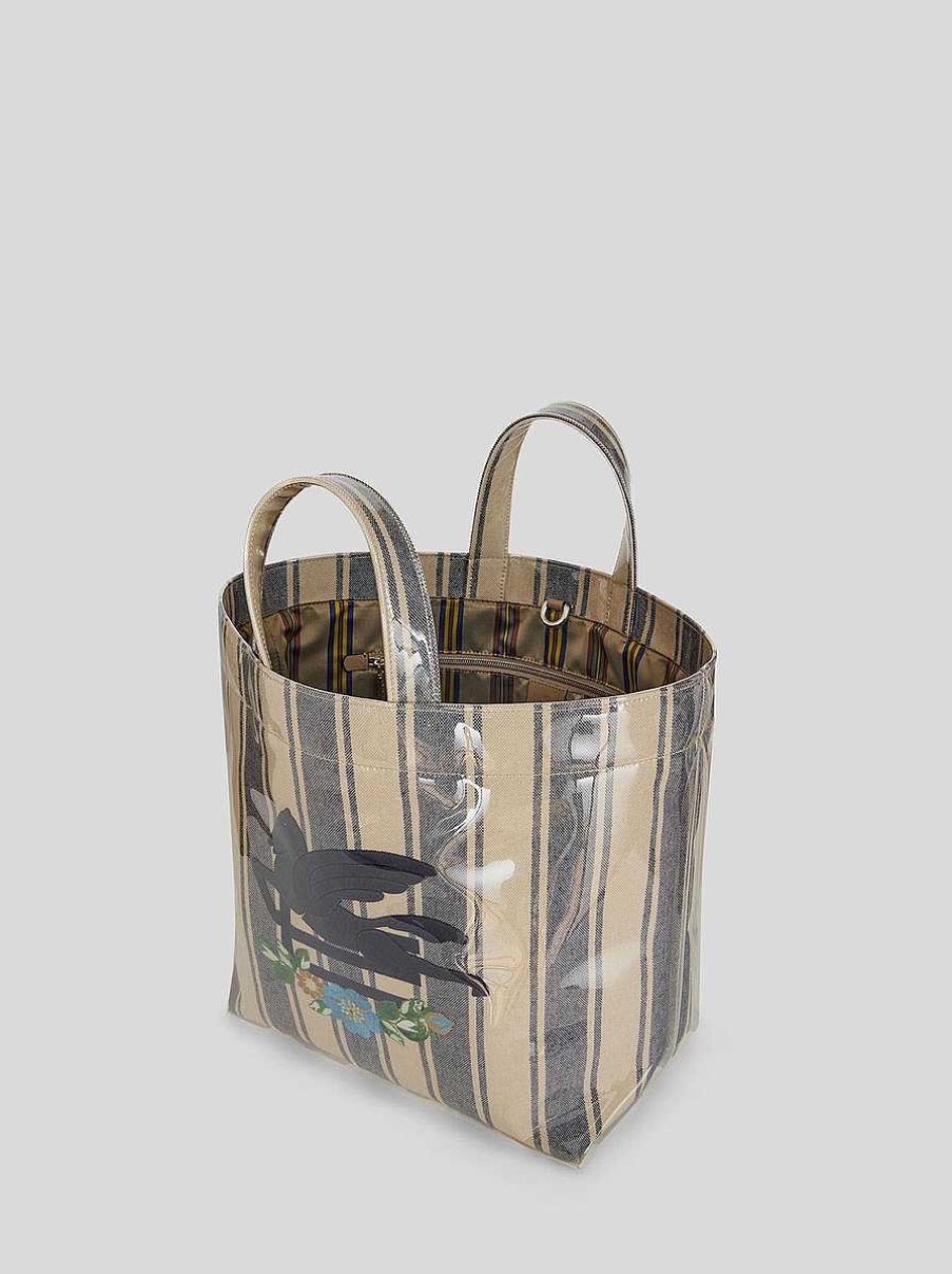 ETRO Large Mirror-Effect Tote Bag | Shopping Bags