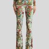 ETRO Tulle And Jacquard Velvet Trousers | Trousers