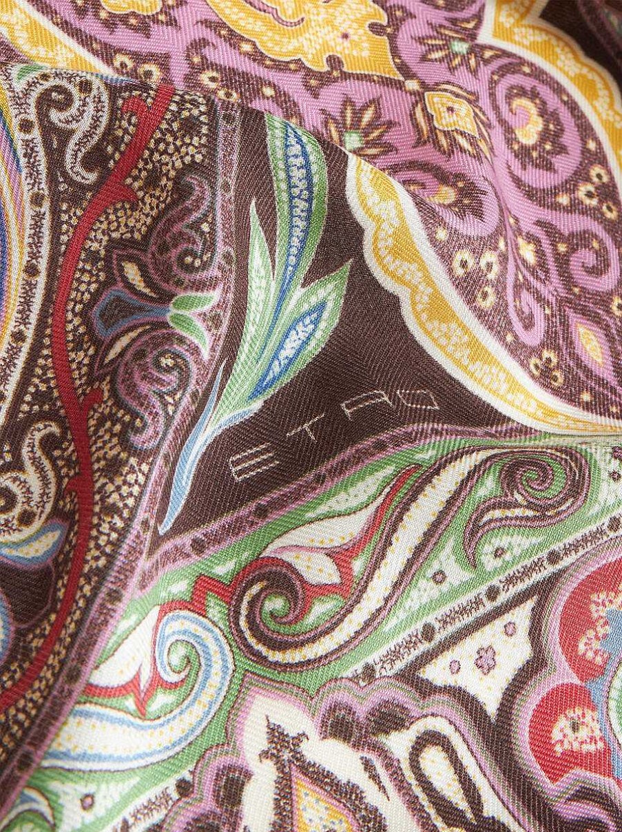 ETRO Paisley Silk And Cashmere Shawl | Scarves And Silk