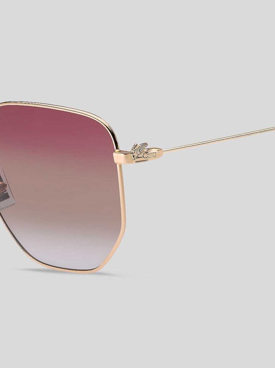 ETRO Metal Pegaso Sunglasses | Sunglasses