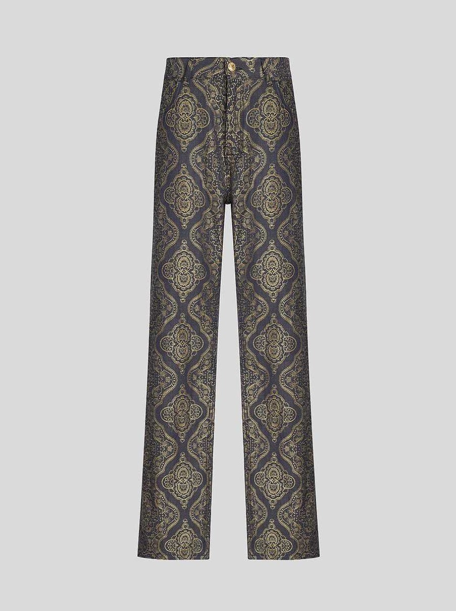 ETRO Baggy Jacquard Jeans | Denim