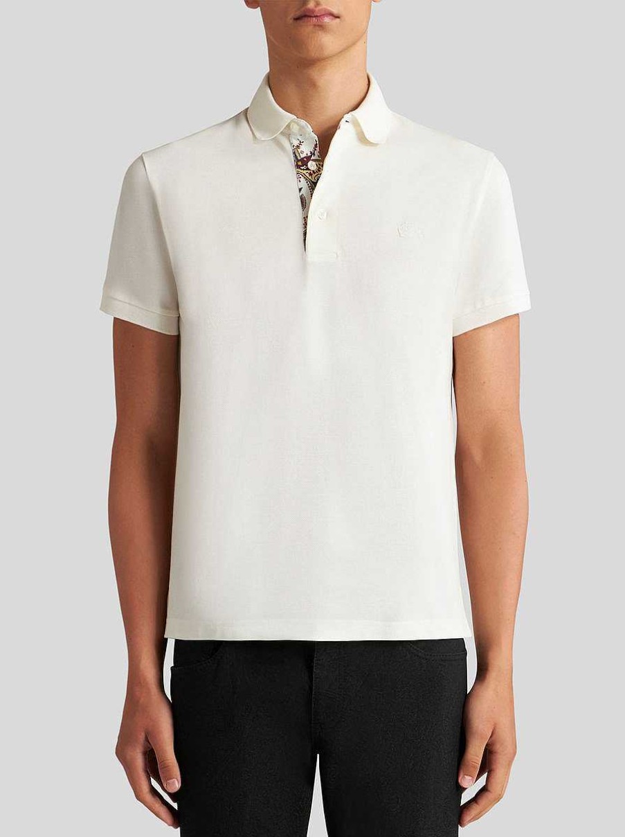 ETRO Polo Shirt With Embroidered Pegaso | Polo Shirts