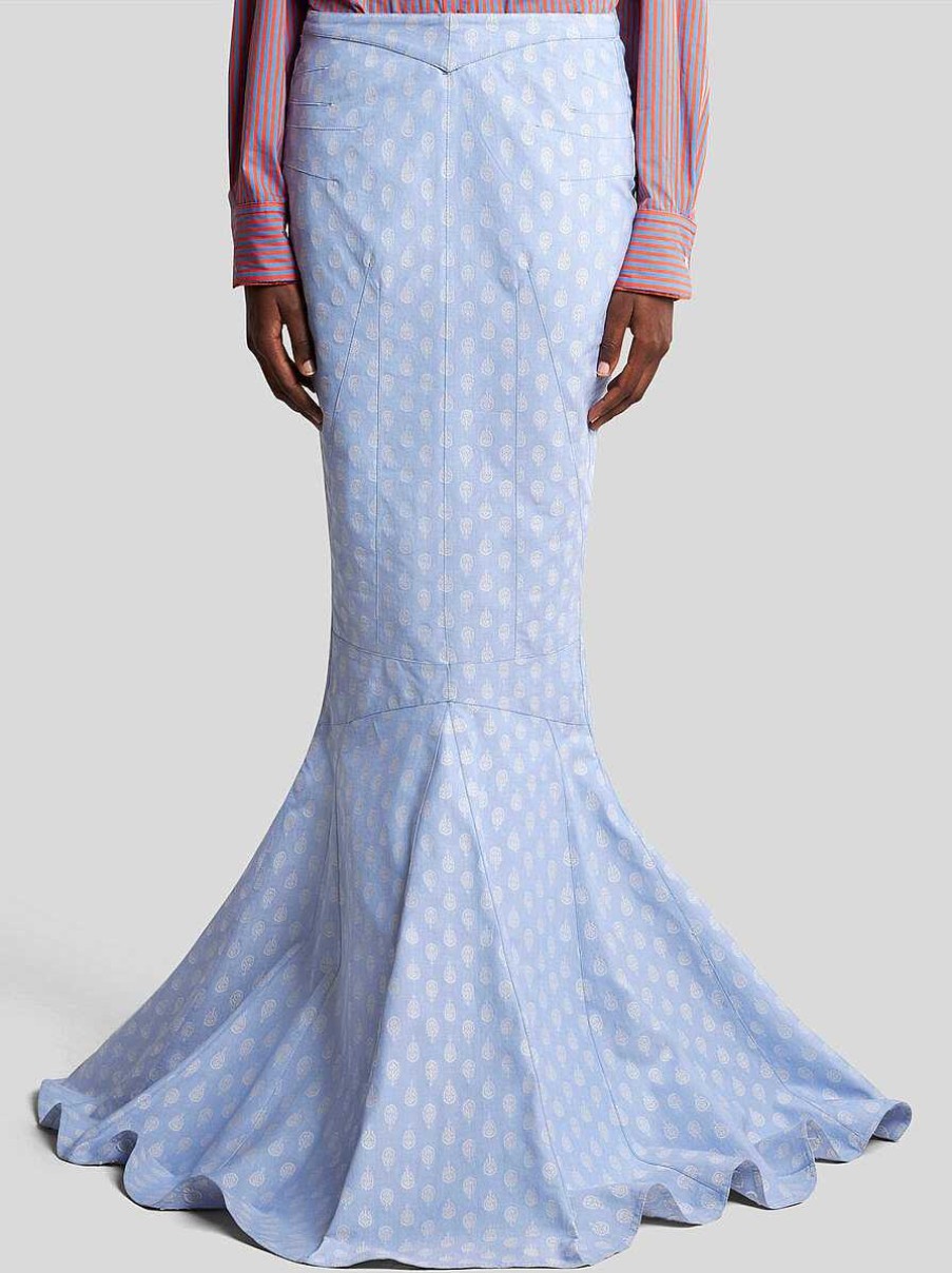 ETRO Jacquard Mermaid Skirt | Skirts