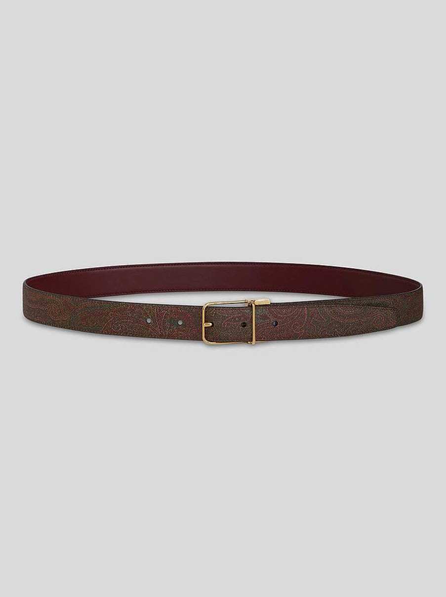 ETRO Double-Sided Leather Belt | Belts