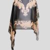 ETRO Printed Silk Poncho | Tops