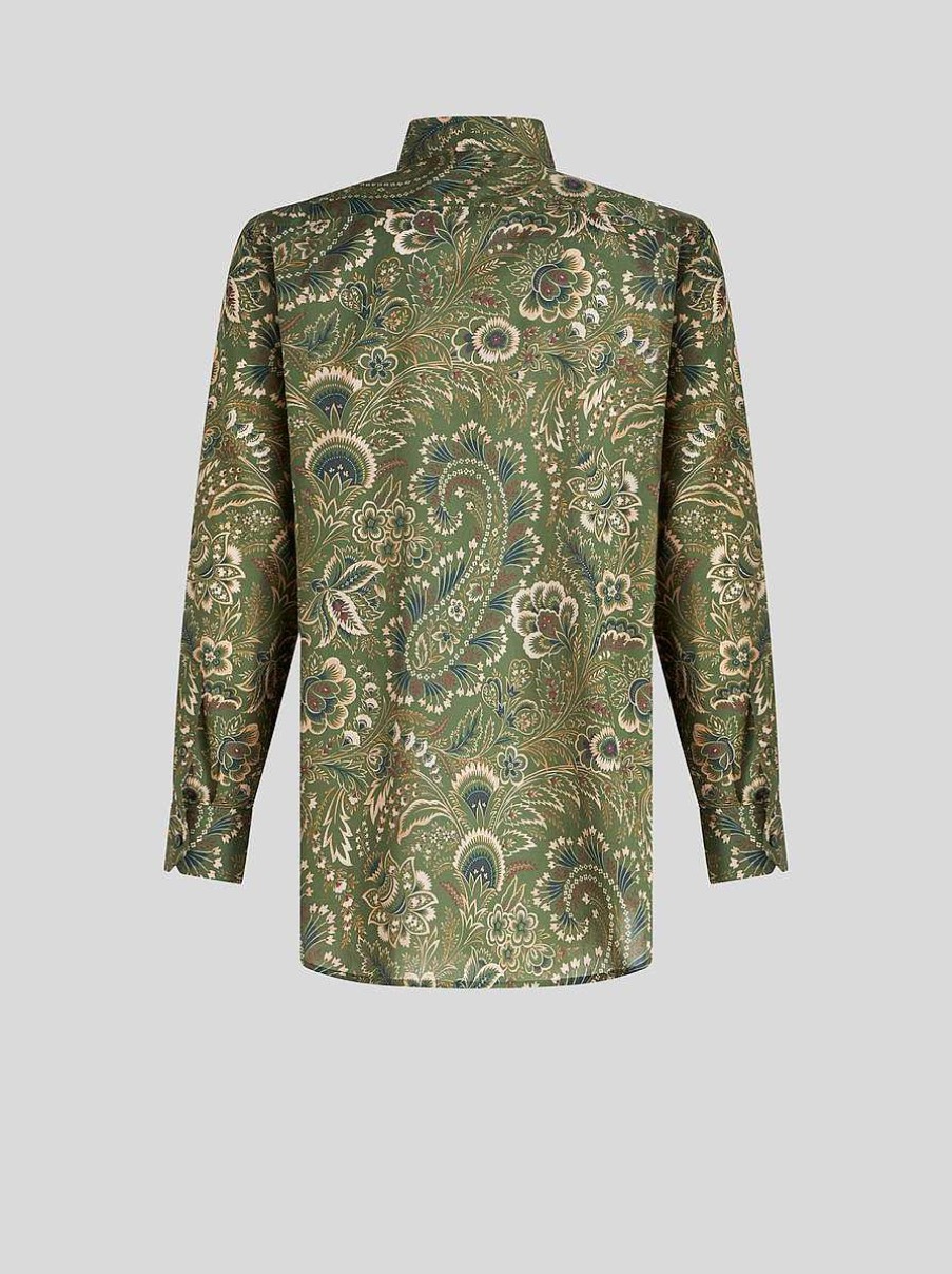 ETRO Floral Paisley Cotton Shirt | Shirts