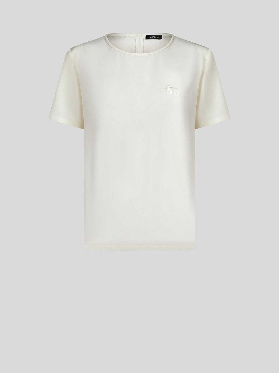 ETRO Crepe De Chine T-Shirt | Sweatshirts And T-Shirts