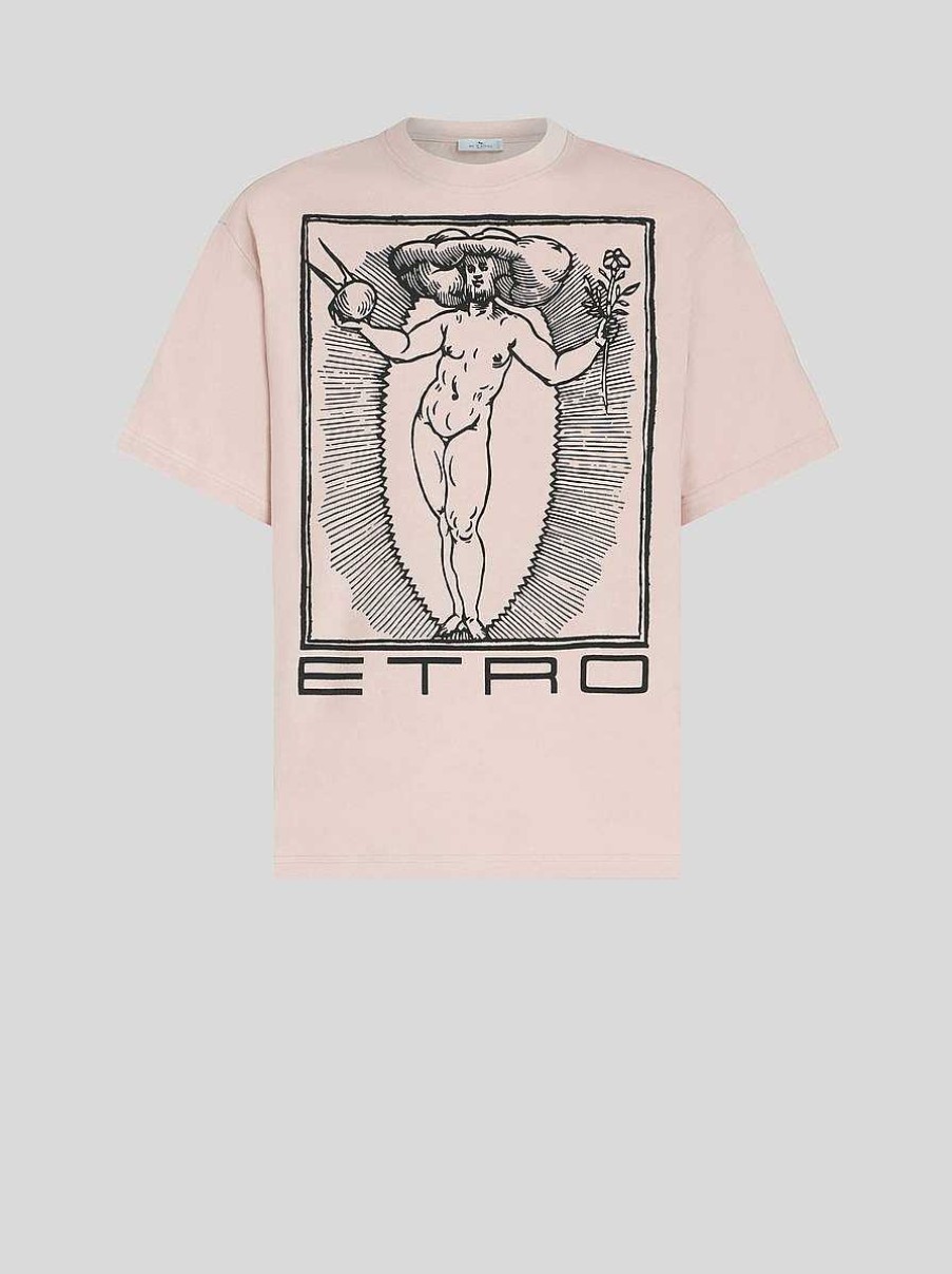 ETRO T-Shirt With Allegory Of Beauty Print | T-Shirts