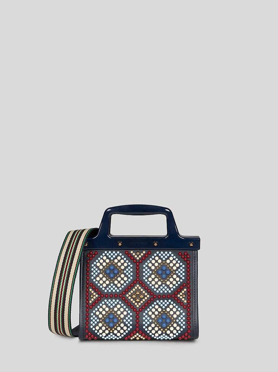 ETRO Small Love Trotter Bag With Studs | Shopping Bags