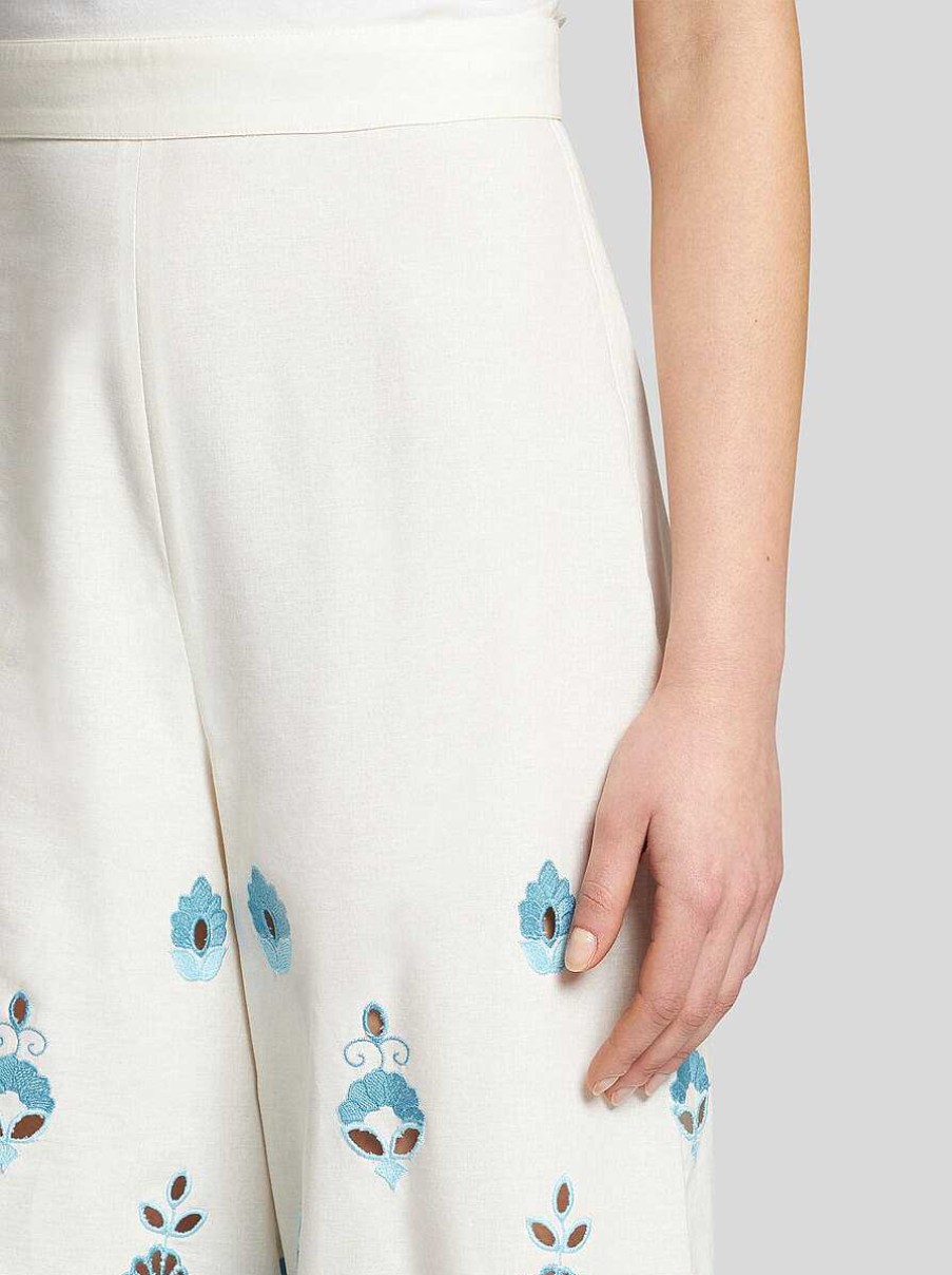 ETRO Culotte Trousers With Embroidery | Trousers