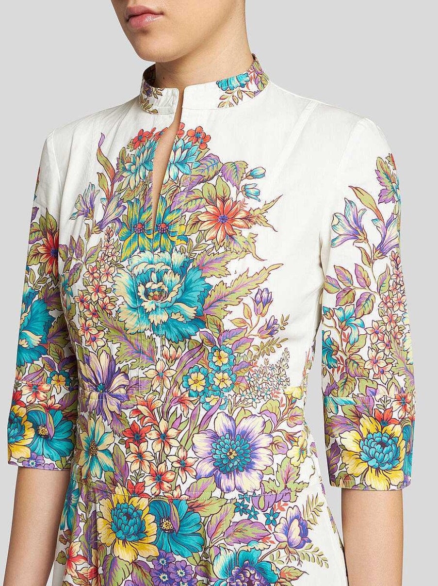 ETRO Dress With Bouquet Print | Dresses