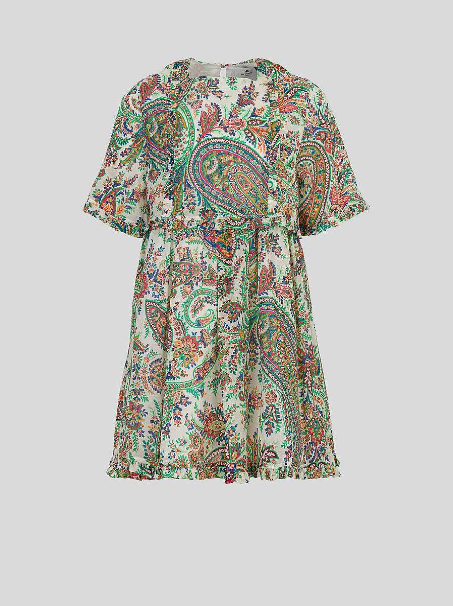 ETRO Kid'S Floral Paisley Dress | Dresses