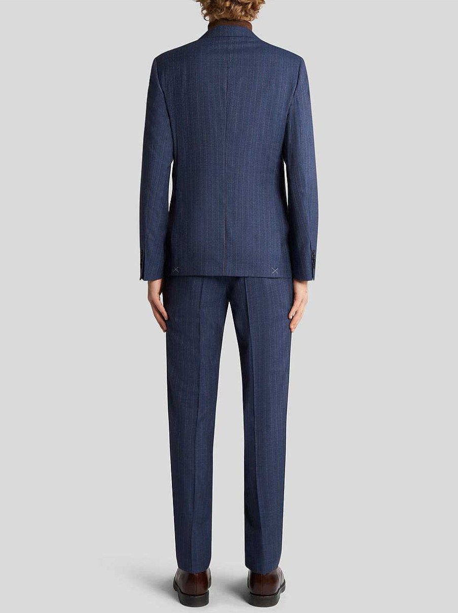 ETRO Pinstripe Wool Suit | Suits