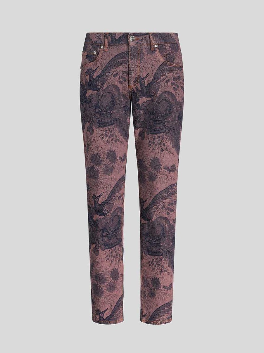 ETRO Jacquard Denim Jeans | Denim