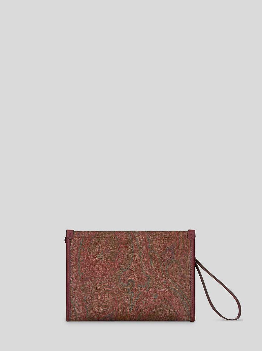 ETRO Large Paisley Love Trotter Pouch | Necessaire And Pouches