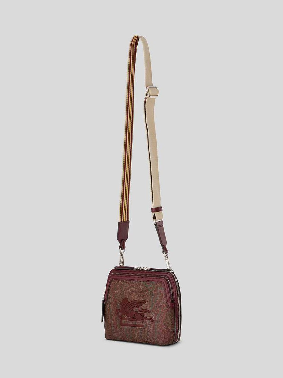 ETRO Etro Essential Crossbody Bag With Embroide Pegaso | Essential