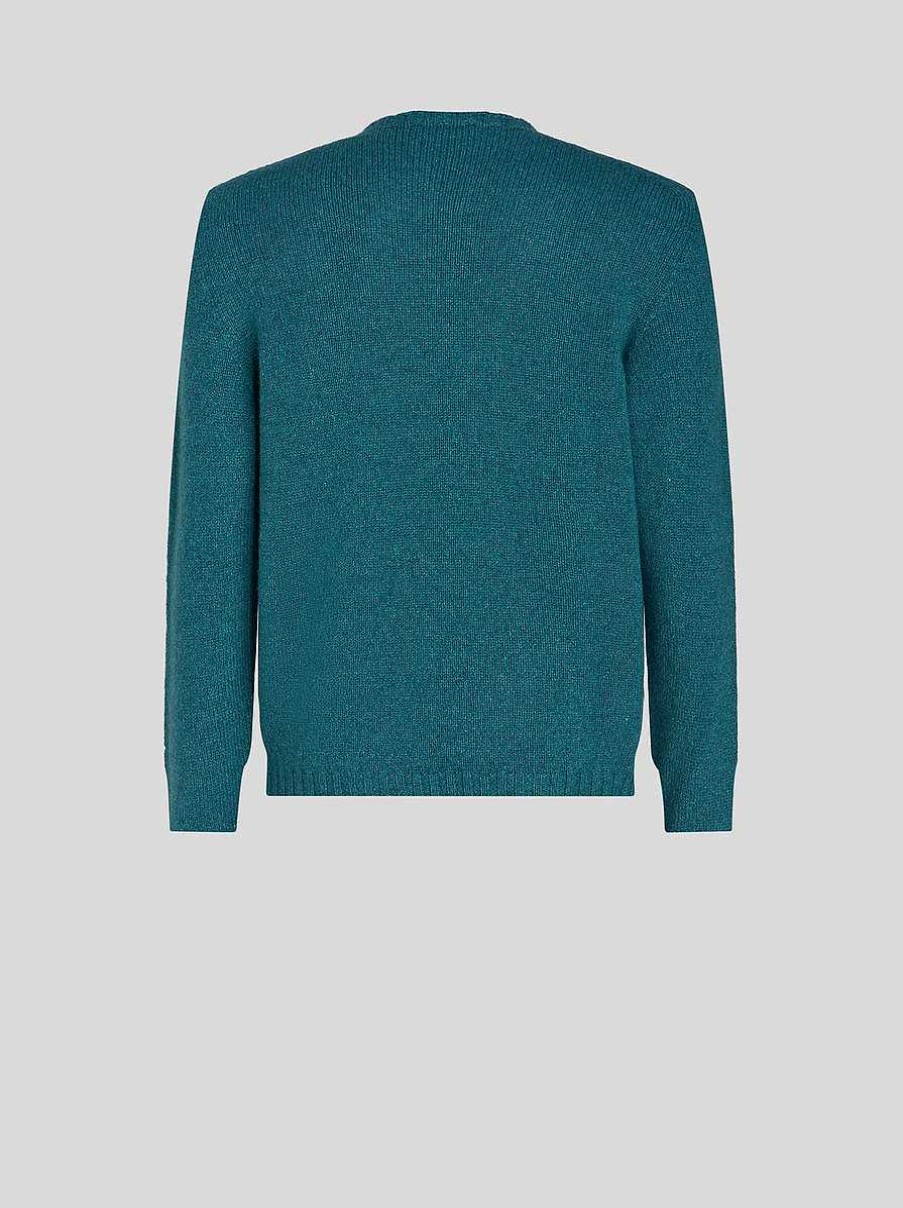 ETRO Cashmere Jumper With Logo | Knitwear